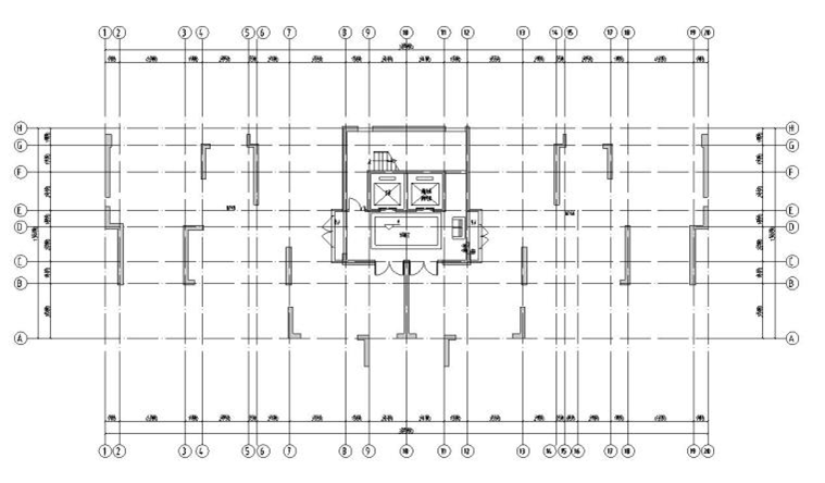 現(xiàn)代風(fēng)格戶型210㎡戶型圖設(shè)計