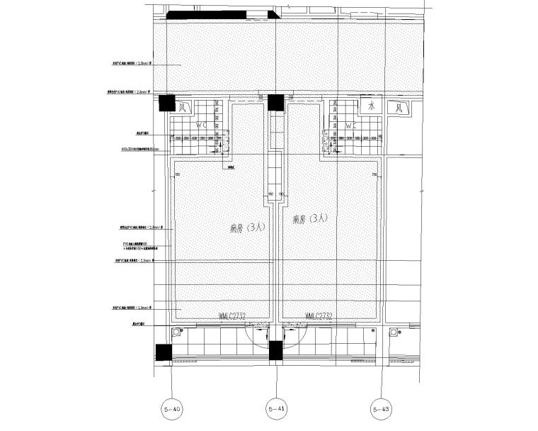 [贵州]医院新院区建设项目装修施工图 