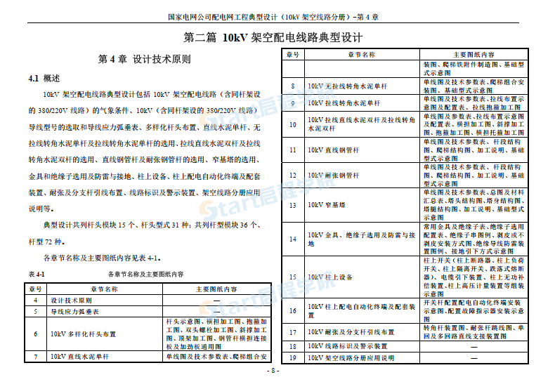 国家电网公司配电网工程典型设计10kV架空线路分册