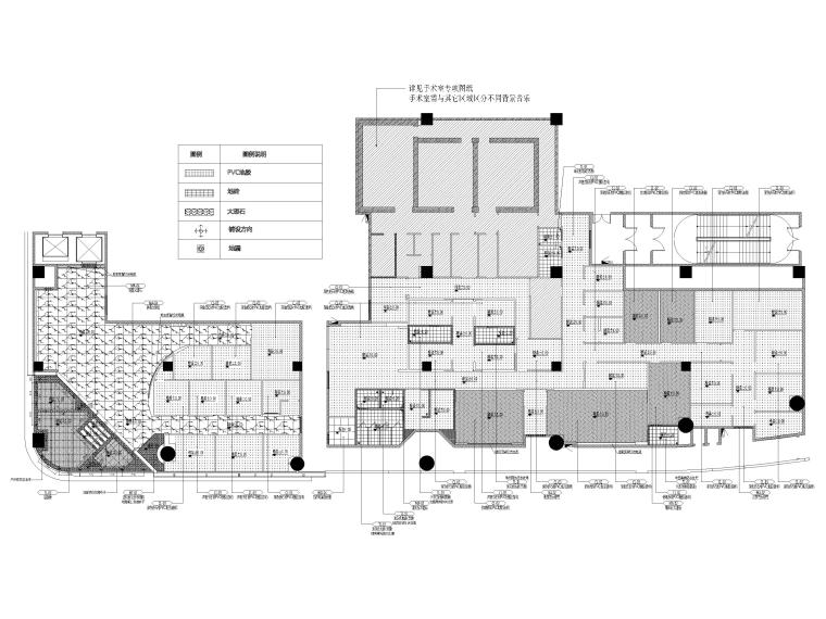 ​[上海]1400㎡光泽私立医院装修设计施工图 