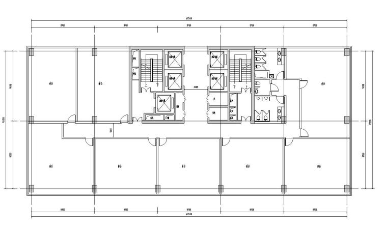 酒店式公寓戶型平面圖設(shè)計