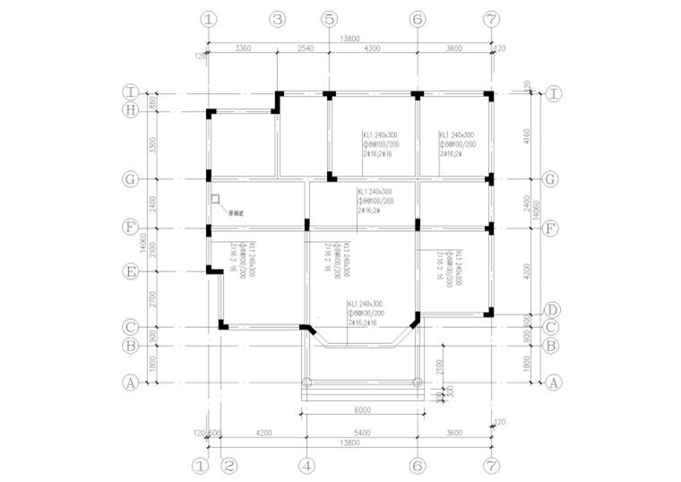 农村自建房二层独栋别墅建筑设计施工图