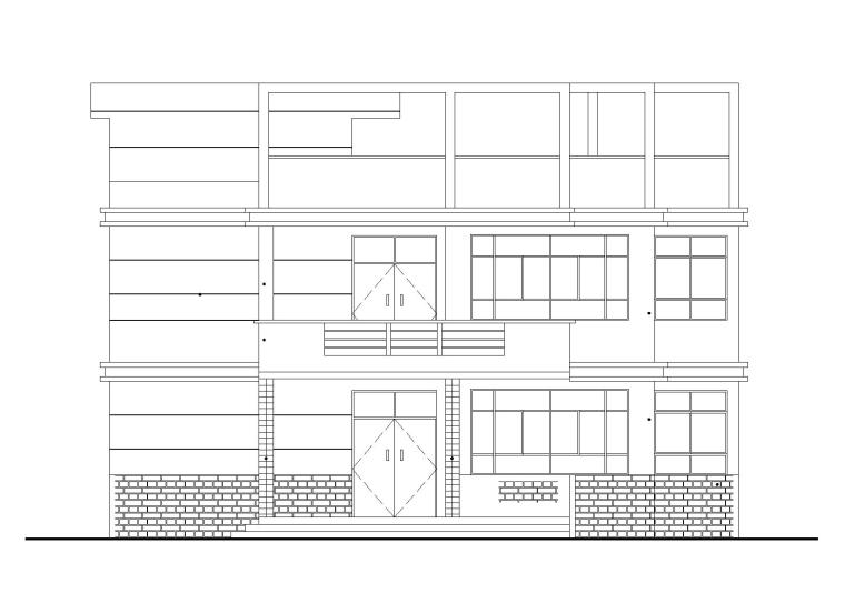 两层农村自建房建筑施工图