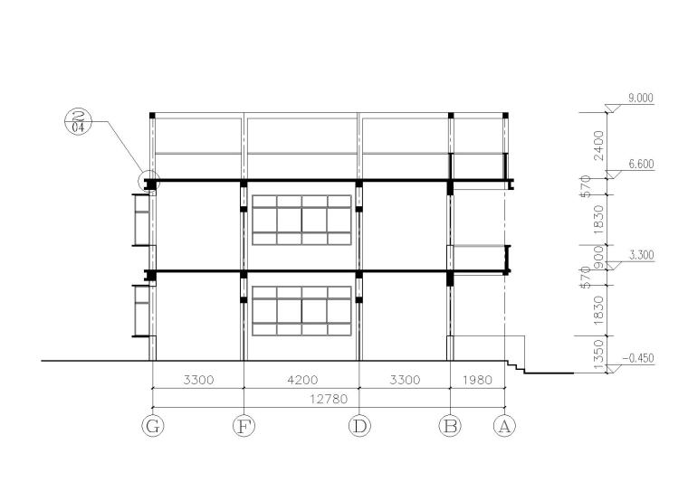 两层农村自建房建筑施工图