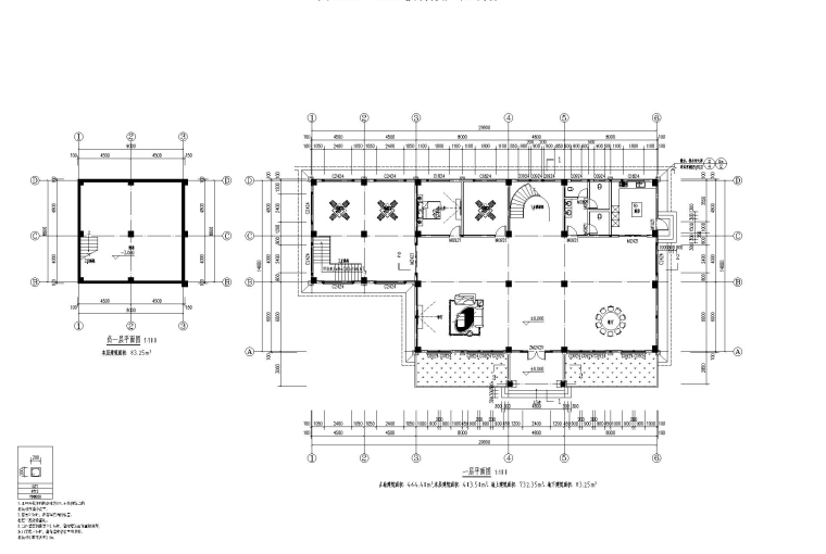 农村简欧两层自建房施工图