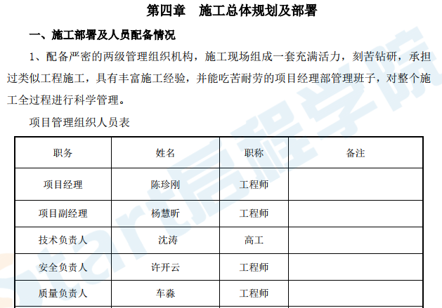 [浙江]物流园项目框架结构仓库工程施工组织设计