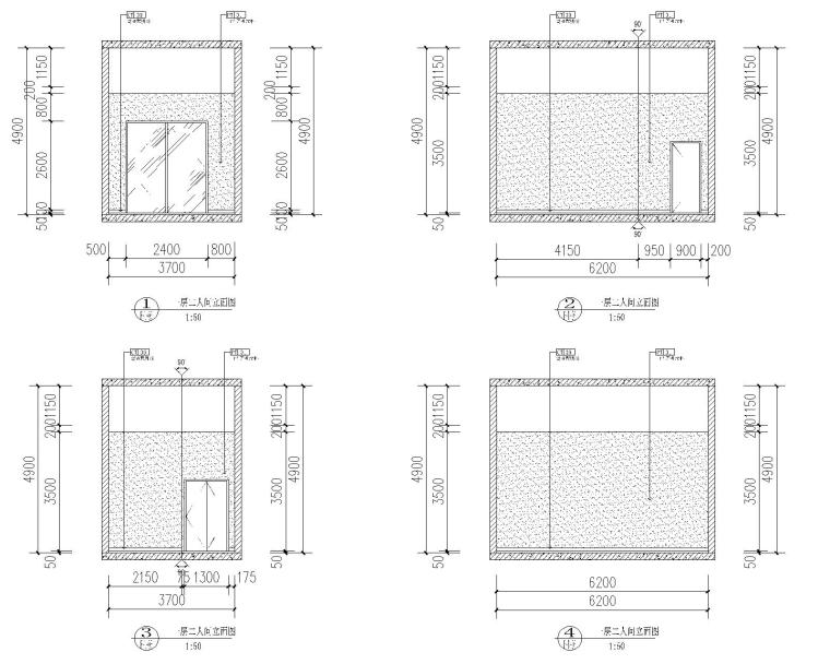 [重慶]特困供養(yǎng)設(shè)施裝飾裝修施工圖2020