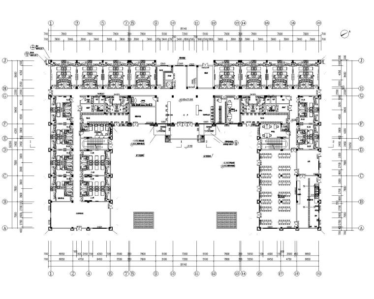 [重慶]特困供養(yǎng)設(shè)施裝飾裝修施工圖2020