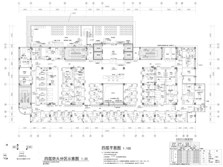 [福建]福建省立醫(yī)院門診樓1~7層裝修施工圖