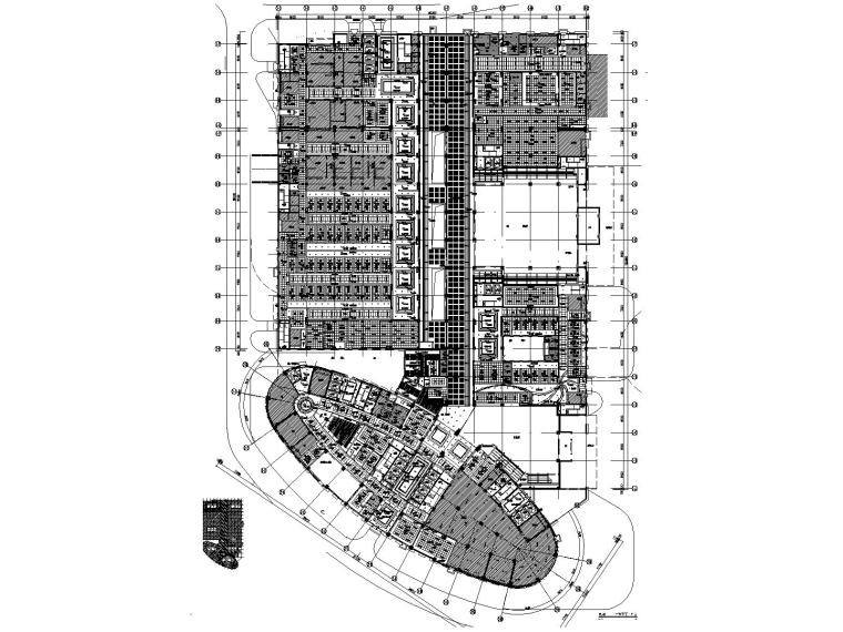 天津醫(yī)院室內(nèi)裝修全套CAD施工圖+機電