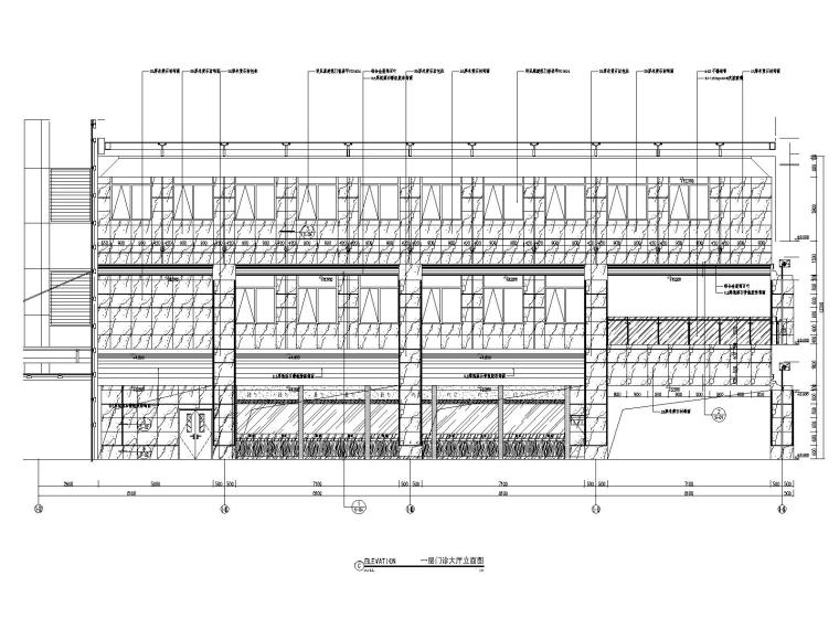 天津醫(yī)院室內(nèi)裝修全套CAD施工圖+機電