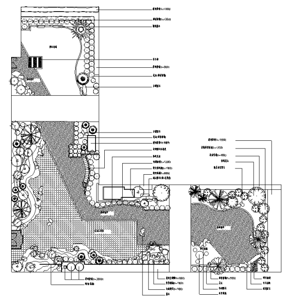 屋顶花园景观工程全套施工图
