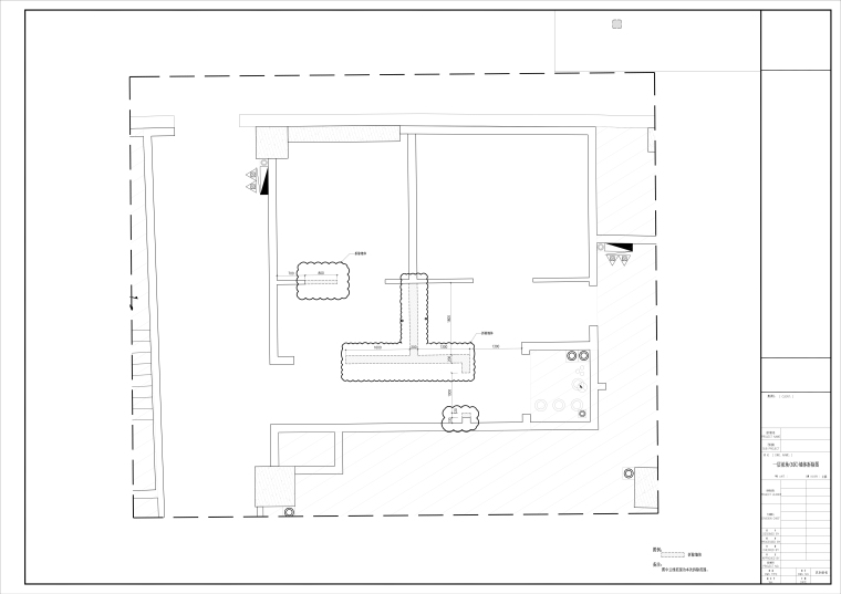 公共空间卫生间施工图CAD