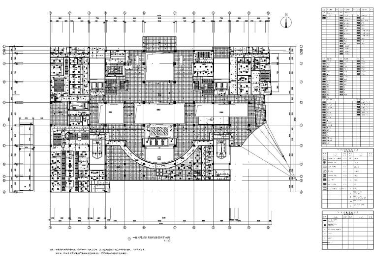 上海七层某大型综合医院​室内施工图+实景