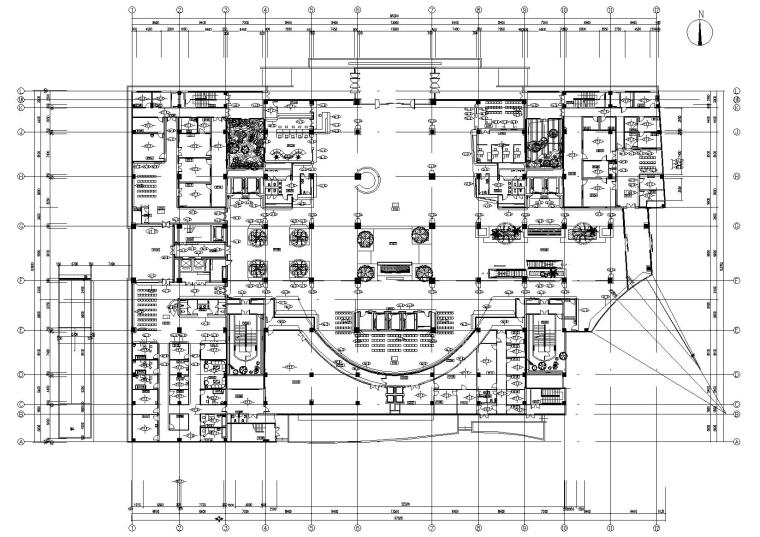 上海七层某大型综合医院​室内施工图+实景