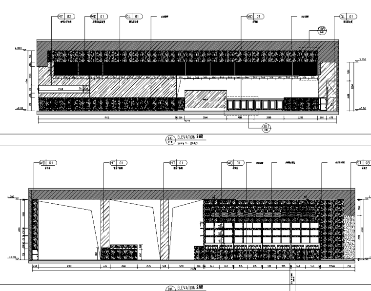 某高級文創(chuàng)餐廳裝修施工圖