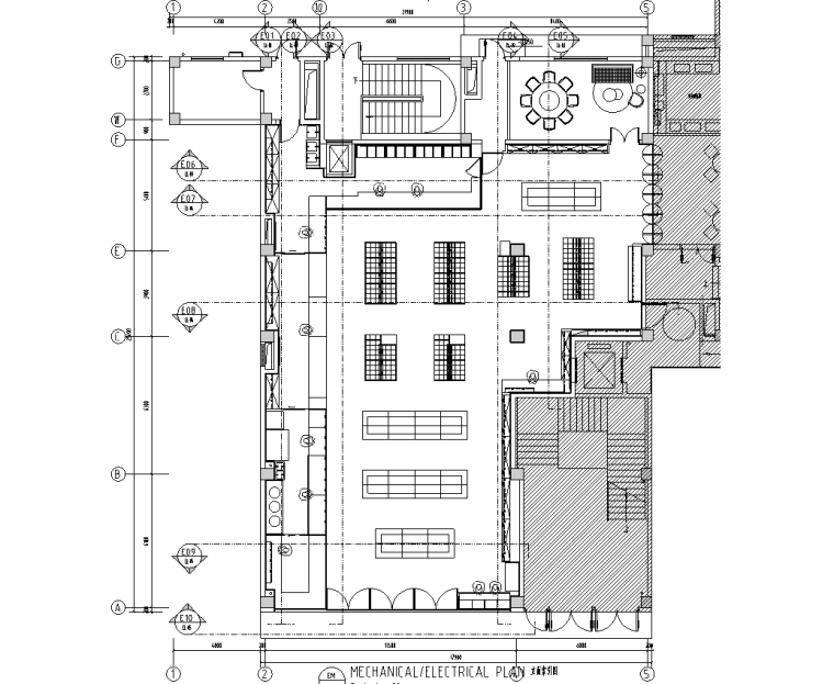 某高級文創(chuàng)餐廳裝修施工圖