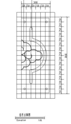 鋼化玻璃裝飾門節(jié)點(diǎn)詳圖設(shè)計(jì)