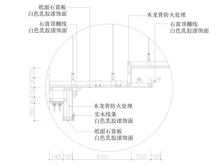 天花節(jié)點(diǎn)詳圖（中式,，西式,，金屬等）