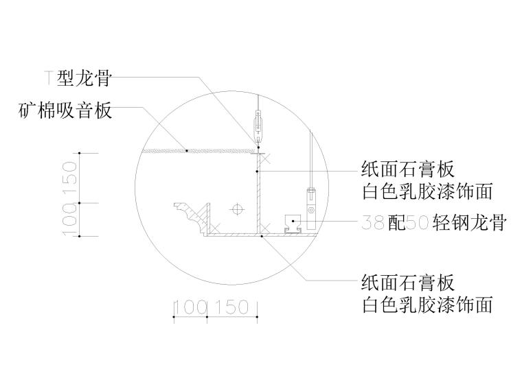 天花節(jié)點(diǎn)詳圖（中式,，西式，金屬等）