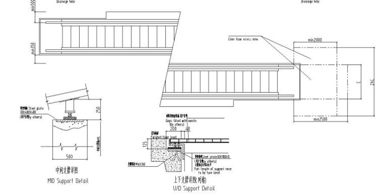 自动扶梯大样图详图设计