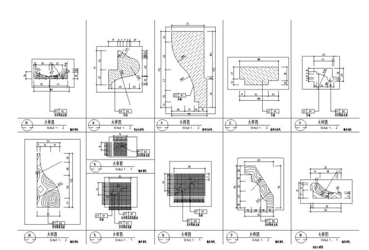 地面剖面詳圖設計