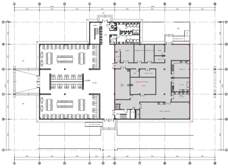 某現(xiàn)代輕奢餐廳施工圖