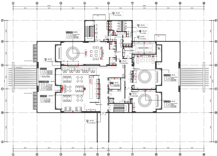 某現(xiàn)代輕奢餐廳施工圖