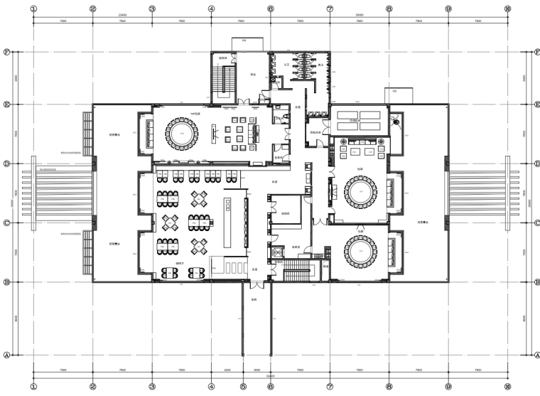 某現(xiàn)代輕奢餐廳施工圖