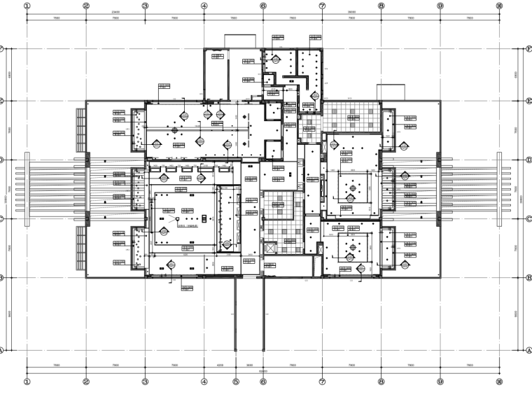 某現(xiàn)代輕奢餐廳施工圖