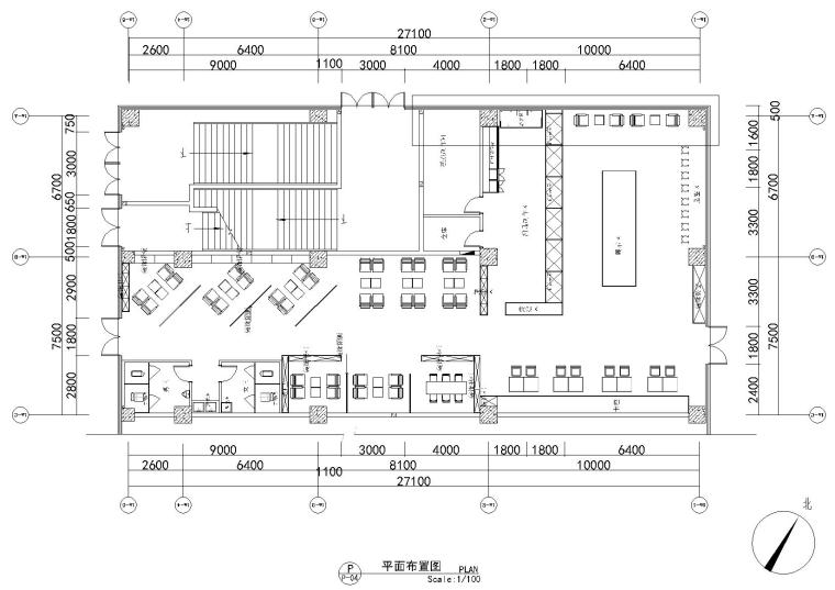 ALL DAY工業(yè)風咖啡面包坊施工圖+效果圖