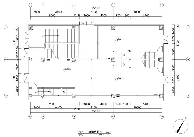 ALL DAY工業(yè)風咖啡面包坊施工圖+效果圖