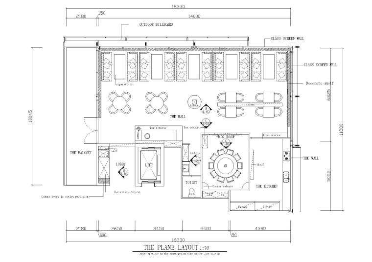 [澳大利亞]博倫中式餐飲空間CAD施工圖+效果