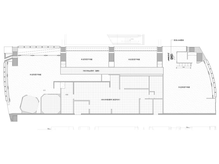 云彩泥特色餐廳室內(nèi)裝修施工圖