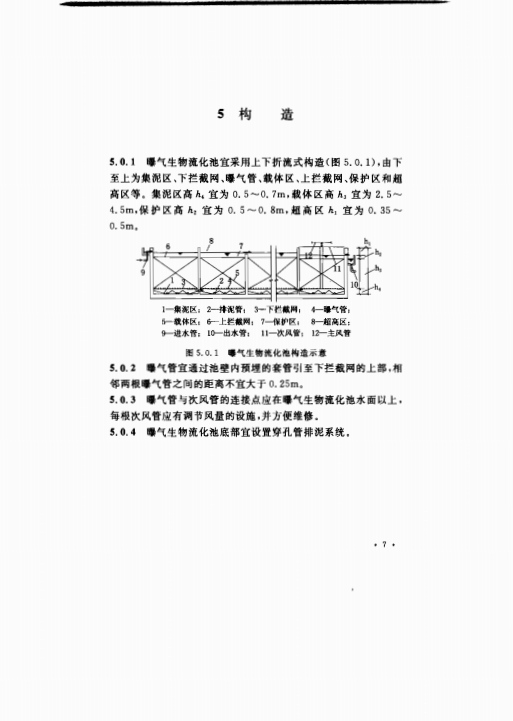 CECS209-2006 曝氣生物流化池設(shè)計規(guī)程