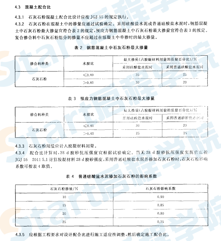 GBT30190-2013 石灰石粉混凝土