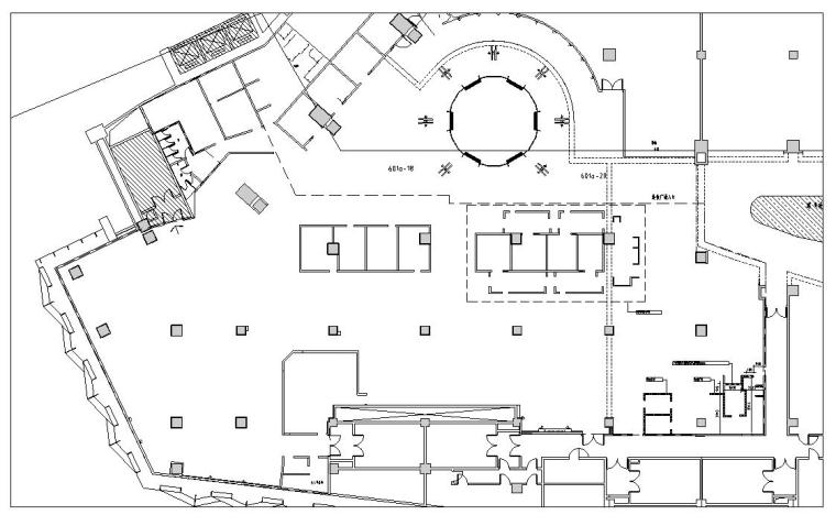 美食公園改造項目裝修設(shè)計施工圖