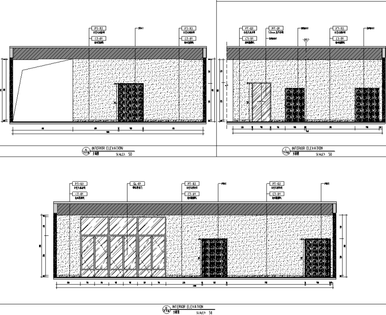 示范性學(xué)校室內(nèi)裝修綜合樓施工圖