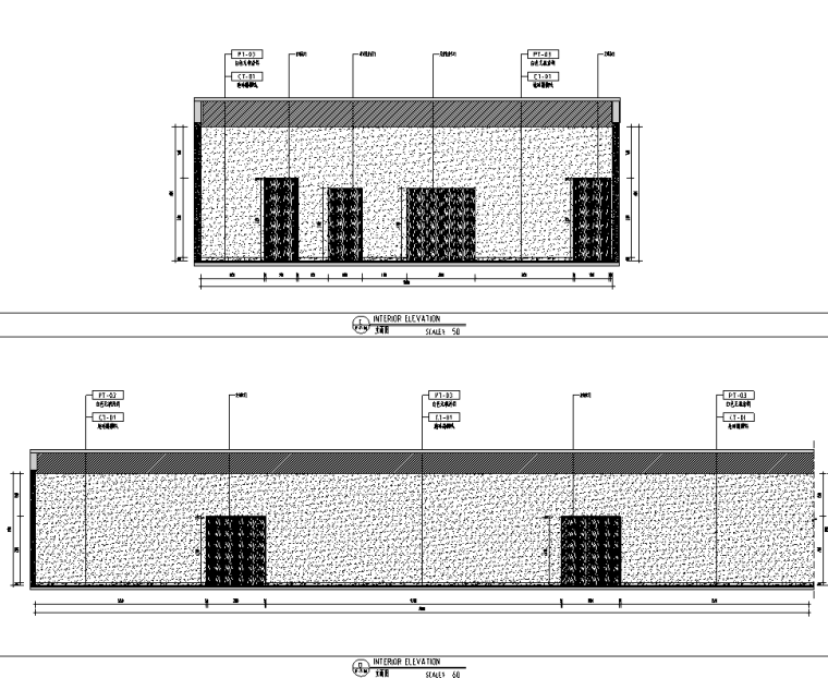 示范性學(xué)校室內(nèi)裝修綜合樓施工圖