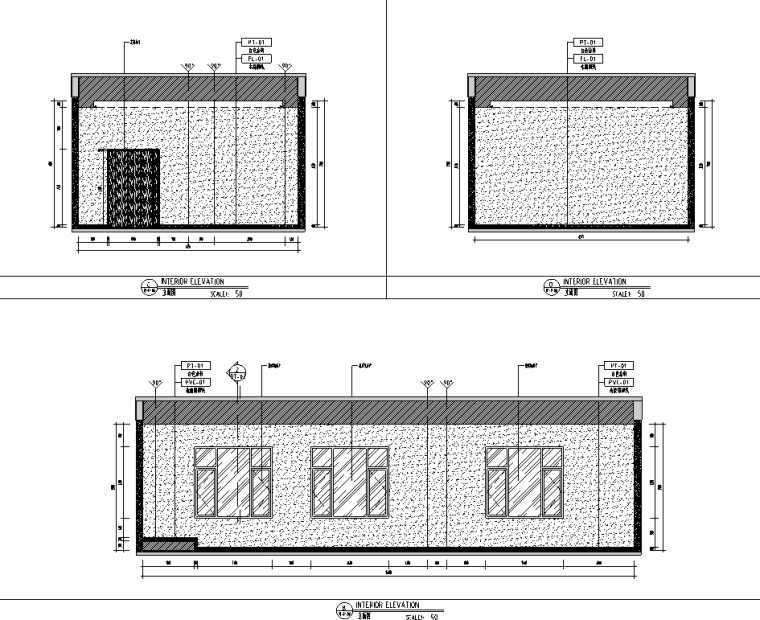 示范性學(xué)校室內(nèi)裝修綜合樓施工圖