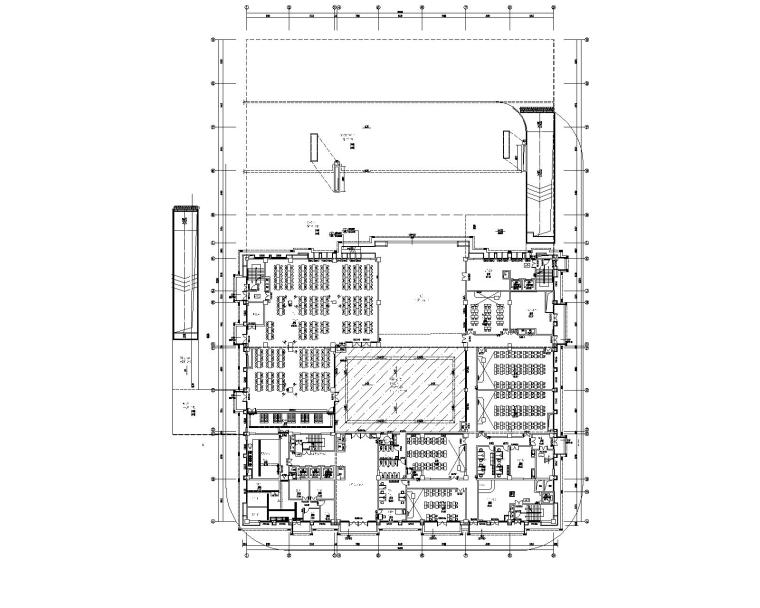 [重慶]規(guī)培基地綜合樓內(nèi)裝飾施工圖CAD2020