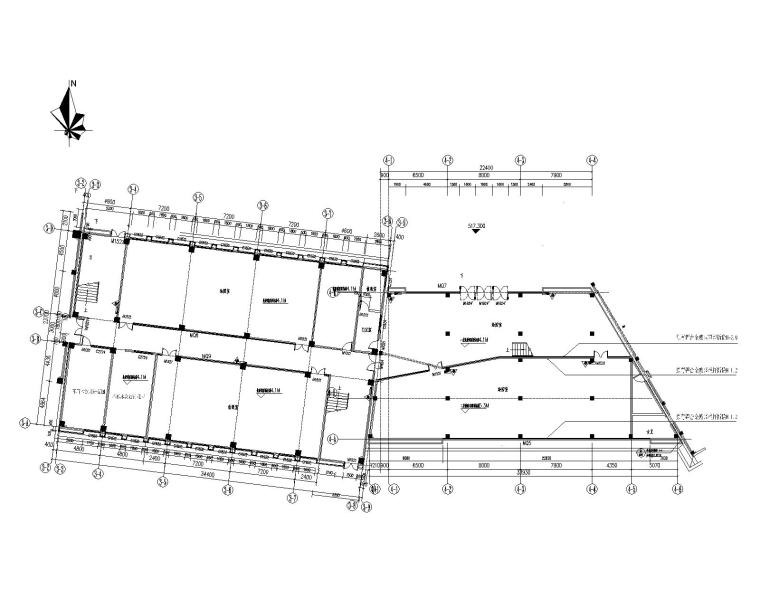 [重慶]學(xué)院專項(xiàng)裝修改建及維修裝修施工圖