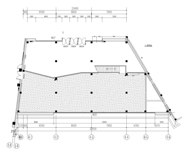 [重慶]學(xué)院專項(xiàng)裝修改建及維修裝修施工圖