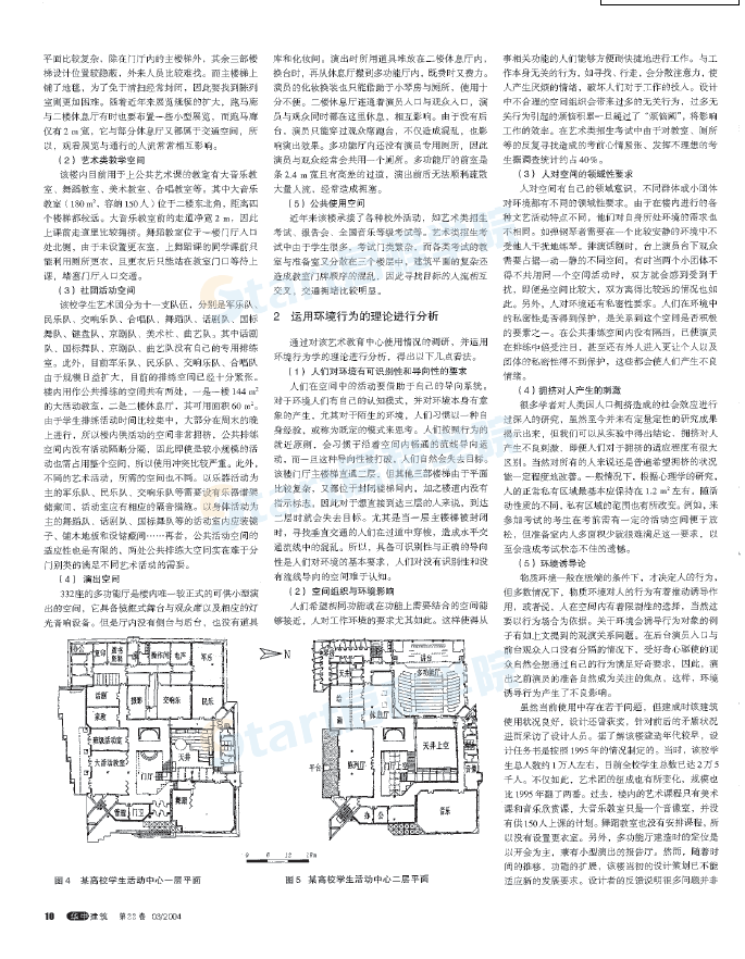 環(huán)境行為學(xué)指導(dǎo)的建筑調(diào)查研究