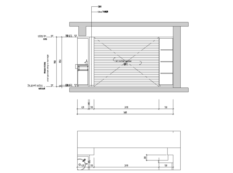 別墅住宅裝修施工圖CAD