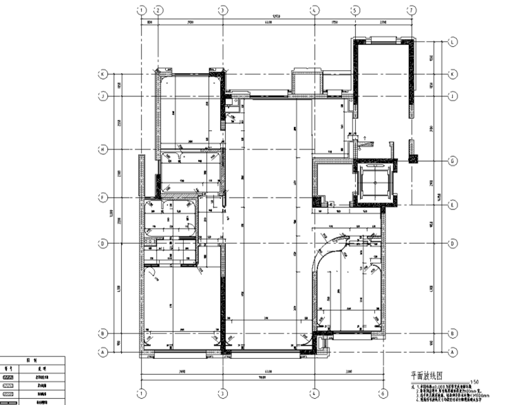 現(xiàn)代風(fēng)公館住宅樣板間全套施工圖CAD