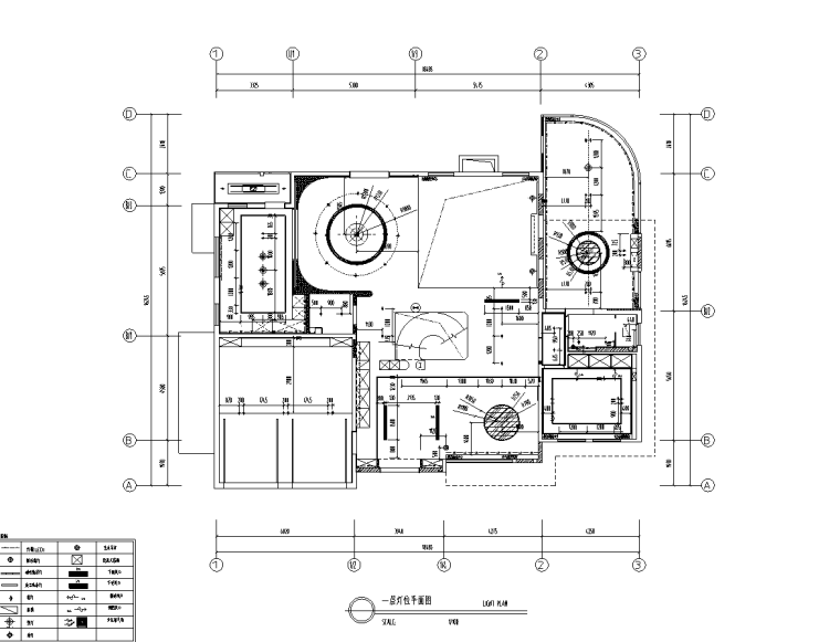 現(xiàn)代輕奢別墅精裝施工圖+效果圖