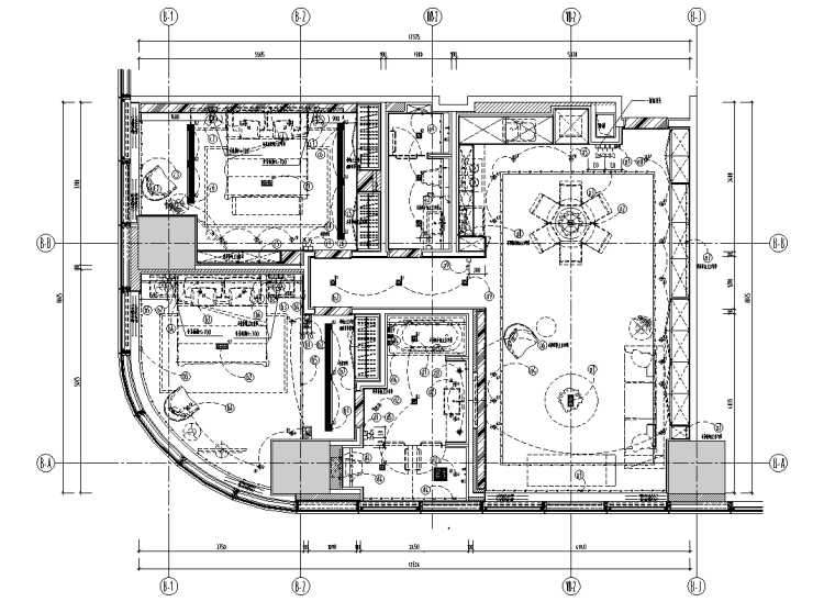 現(xiàn)代風(fēng)公寓樣板間全套施工圖