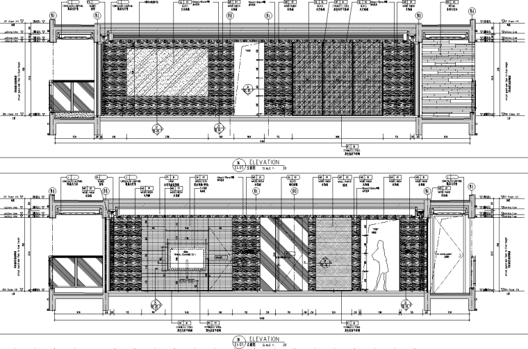 現(xiàn)代三房二廳樣板房精裝施工圖+攝影