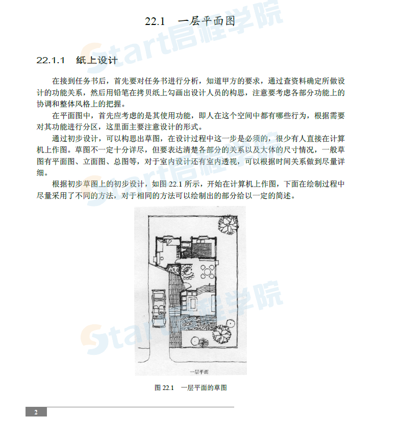 別墅二維圖形設(shè)計(jì)-CAD繪制